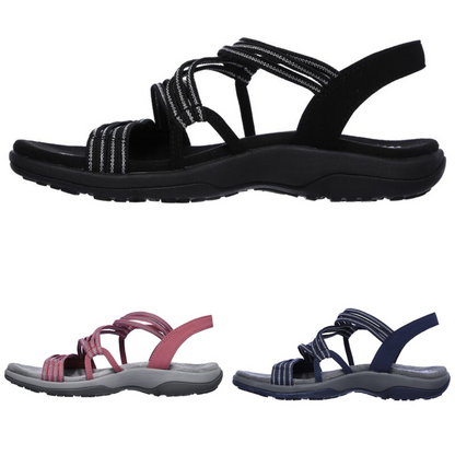 Stützende und trendige orthopädische Wintersandalen