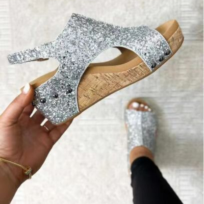 Strapazierfähige orthopädische Wintersandalen