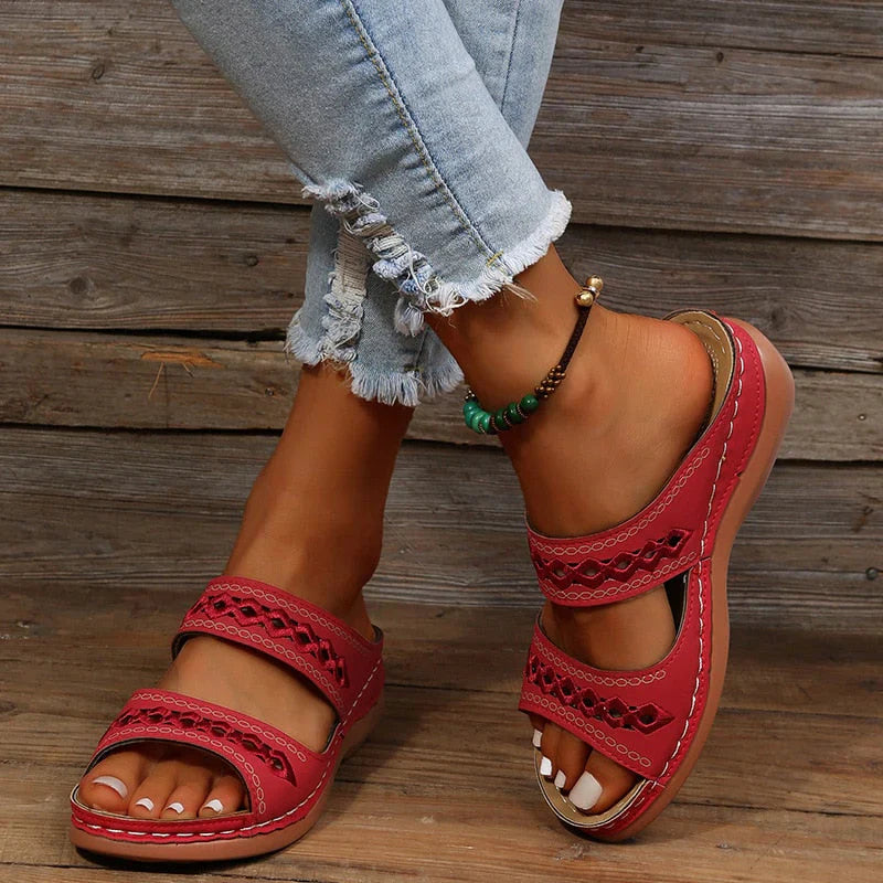 Strapazierfähige und stützende orthopädische Wintersandalen