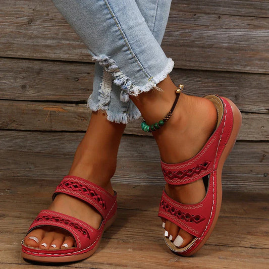 Strapazierfähige und stützende orthopädische Wintersandalen