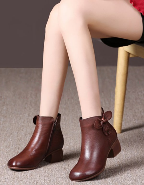 Lässige orthopädische maßgeschneiderte Winterstiefel