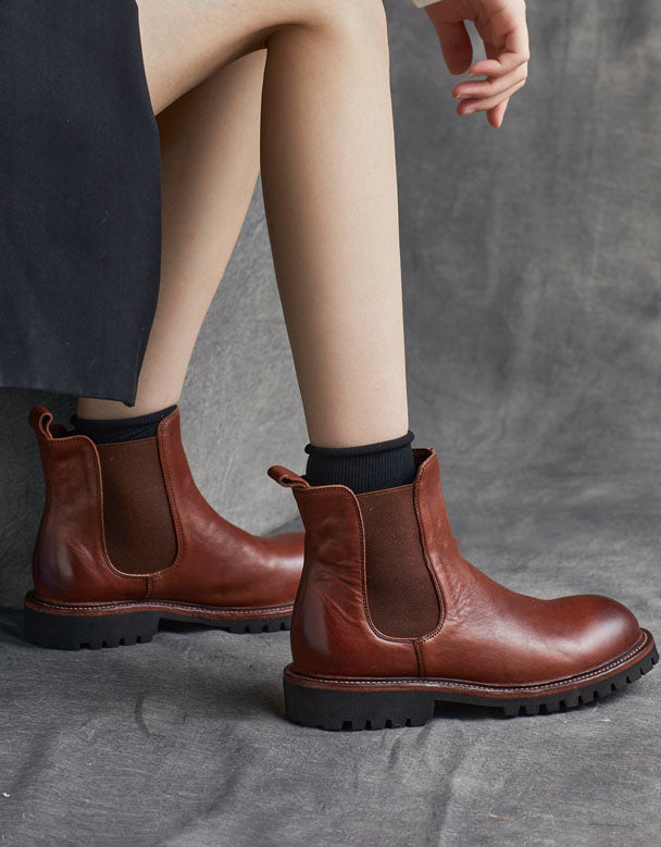 Modische stützende orthopädische Winterstiefel