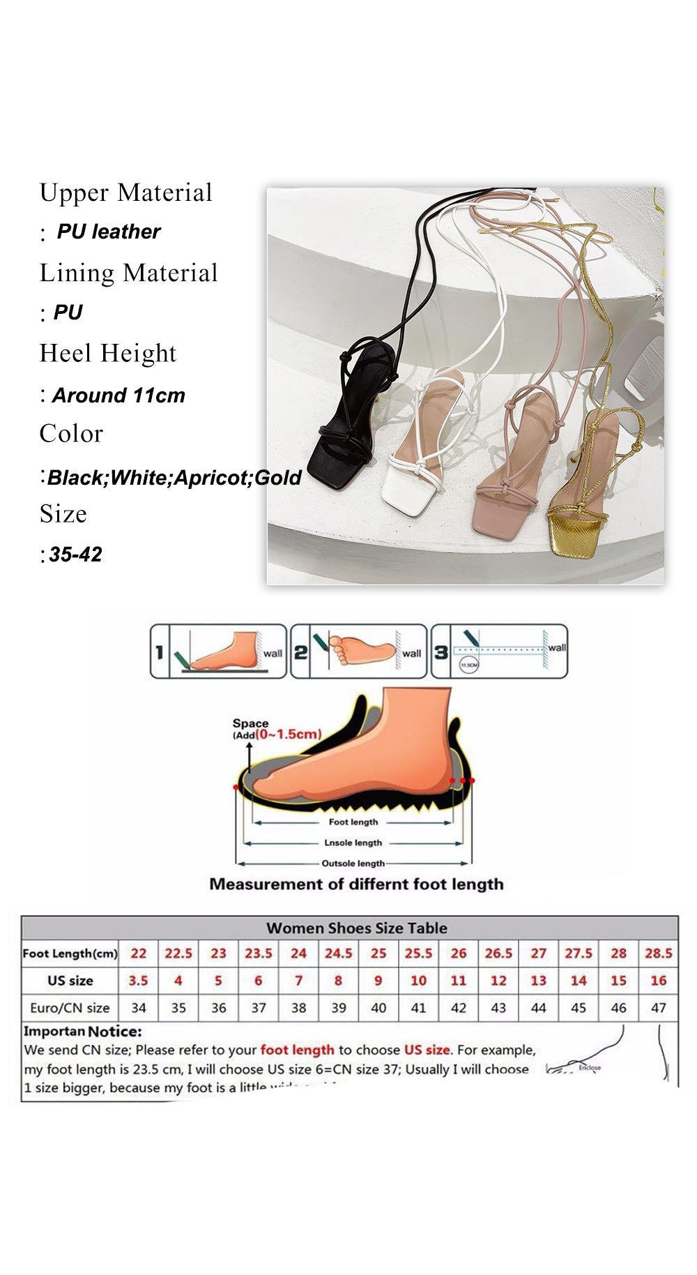 Stylische und stützende orthopädische Sommer Heels