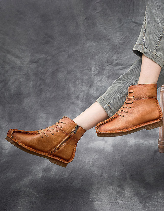 Stützende und modische orthopädische Winterstiefel