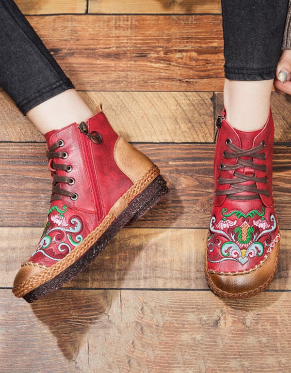 Zeitlose und stützende orthopädische Winterstiefel