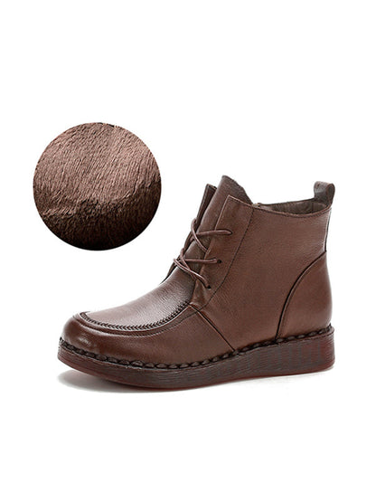 Modische stützende orthopädische Winterstiefel