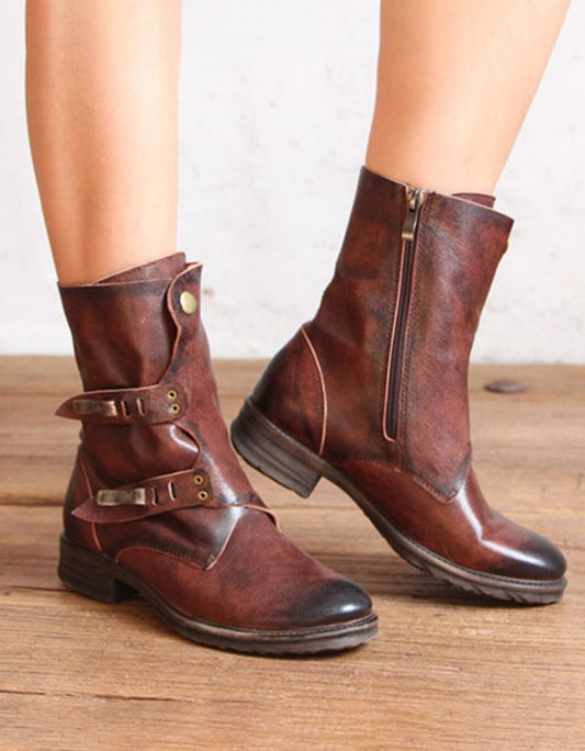 Stützende und trendige orthopädische Winterstiefel
