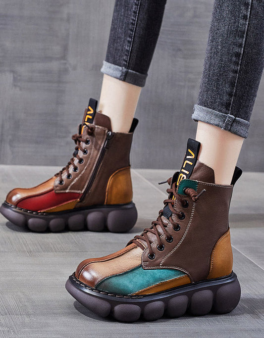 Lässige orthopädische maßgeschneiderte Winterstiefel