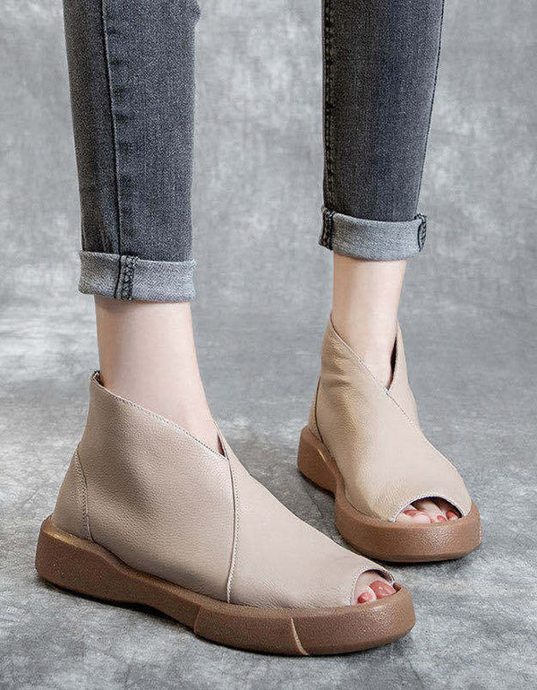 Maßgeschneiderte stützende orthopädische Wintersandalen