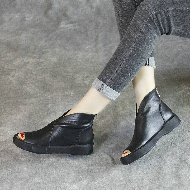 Maßgeschneiderte stützende orthopädische Wintersandalen