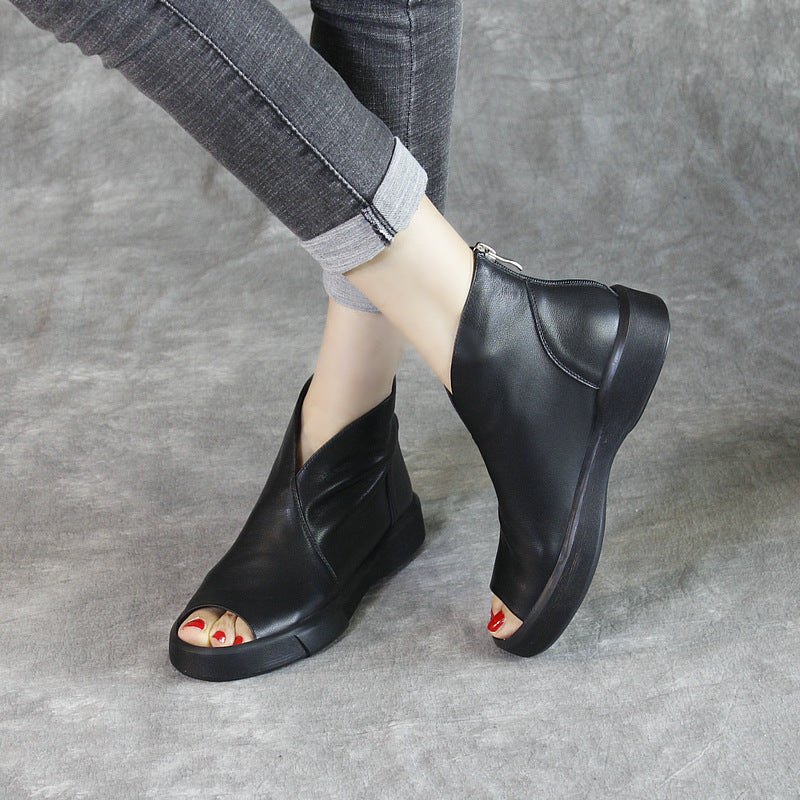 Maßgeschneiderte stützende orthopädische Wintersandalen