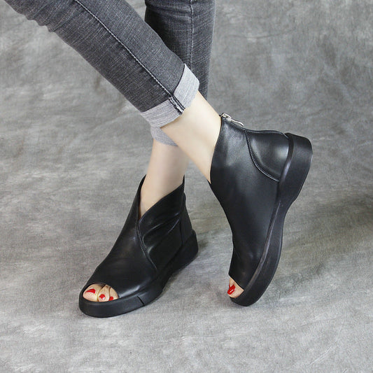 Maßgeschneiderte stützende orthopädische Wintersandalen