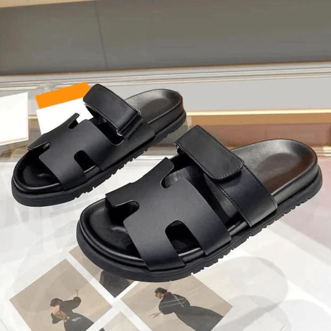 Stützende und modische orthopädische Wintersandalen