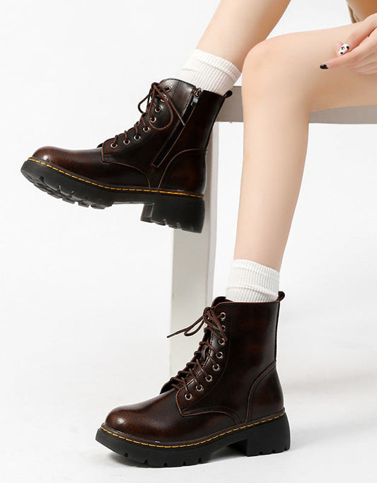 Modische und stützende orthopädische Winterschuhe