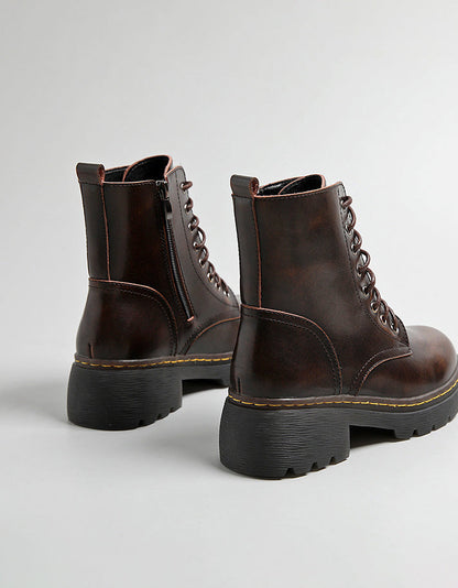 Modische und stützende orthopädische Winterschuhe