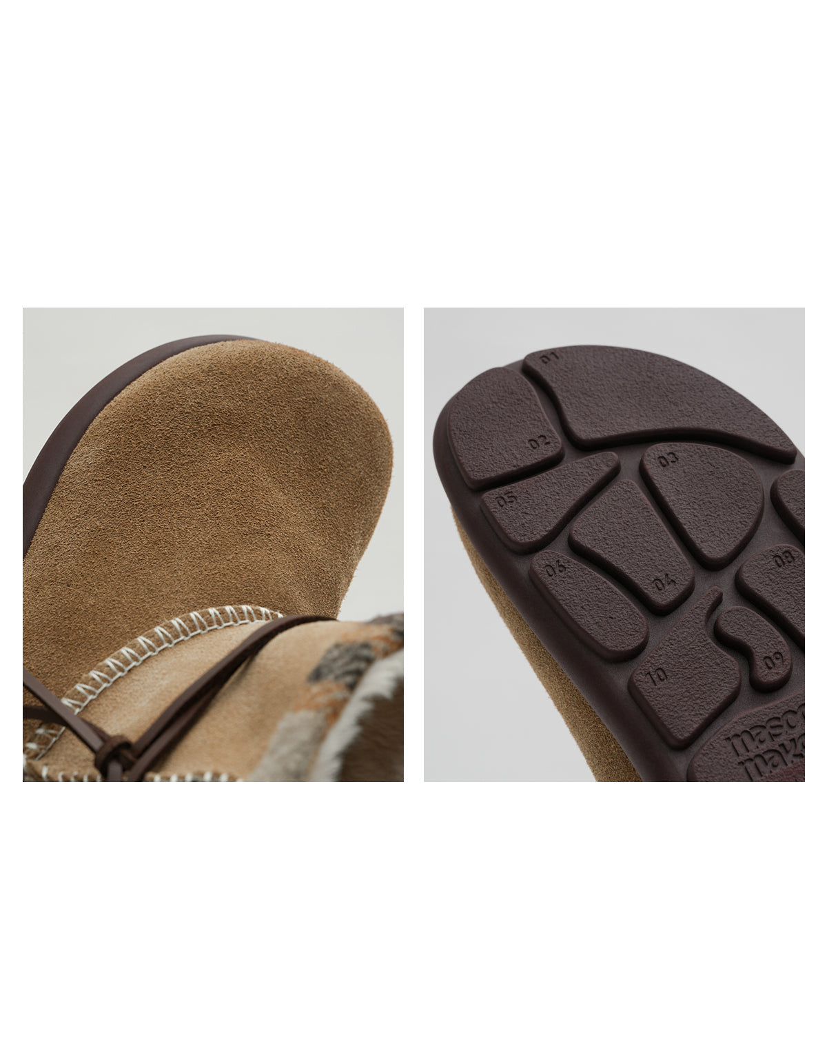 Schlanke und stützende orthopädische Winterstiefel
