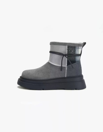Schlanke und stützende orthopädische Winterstiefel