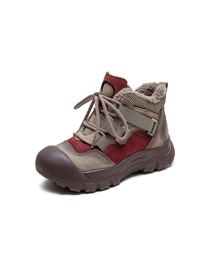 Stylische und stützende orthopädische Winterstiefel