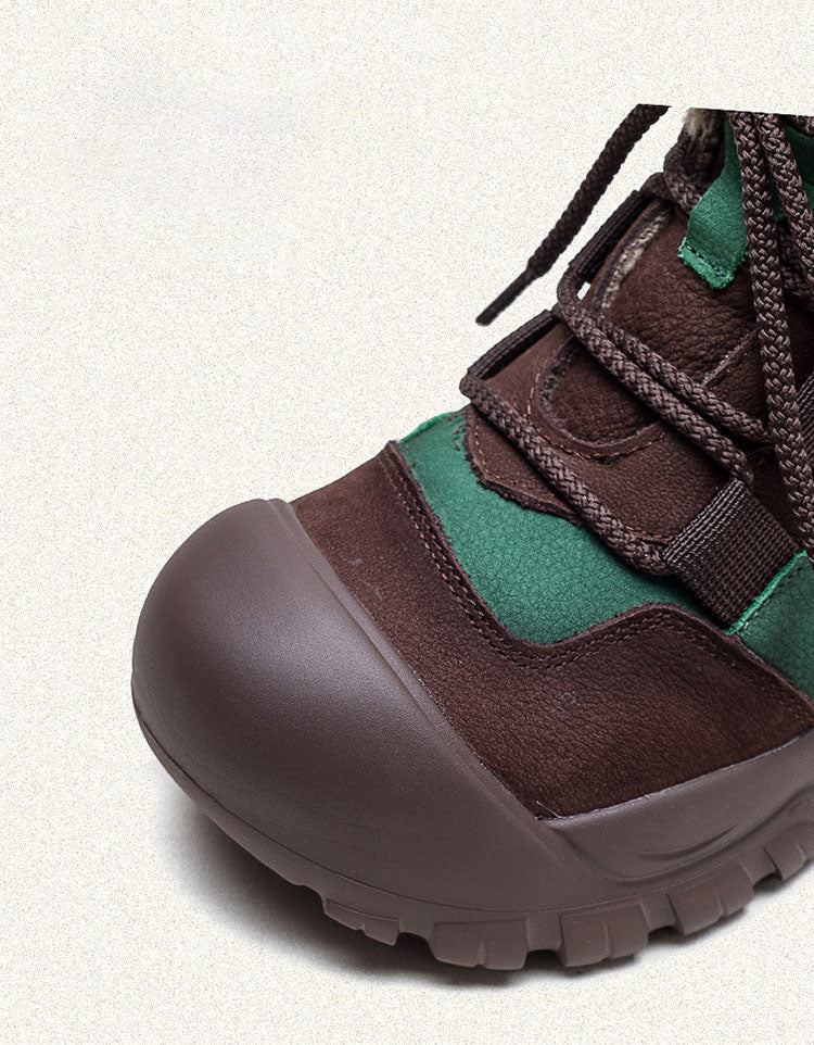 Stylische und stützende orthopädische Winterstiefel