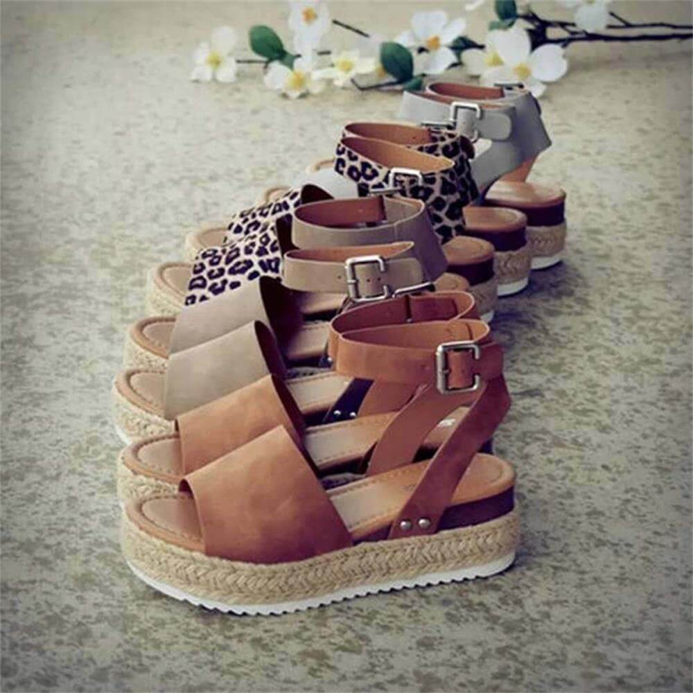 Stützende und modische orthopädische Wintersandalen