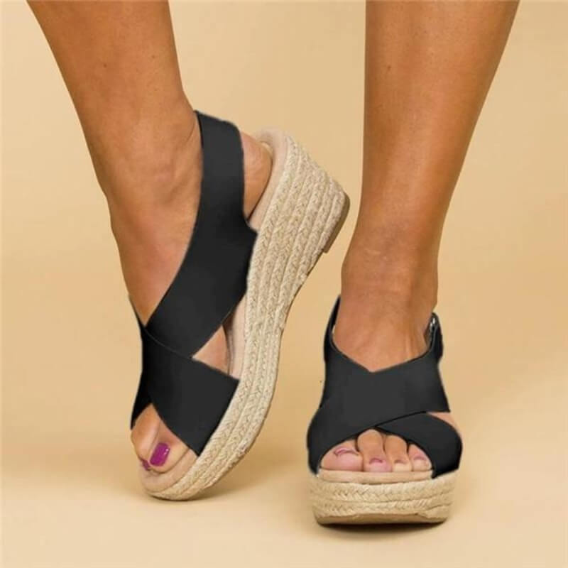 Modische, stützende orthopädische Wintersandalen