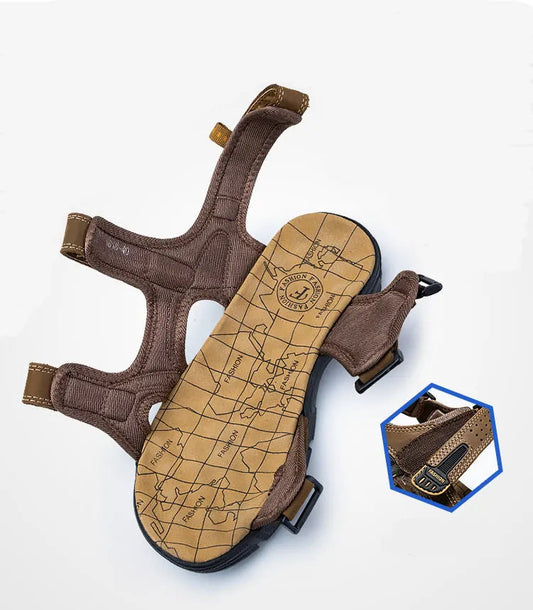 Stützende und trendige orthopädische Wintersandalen