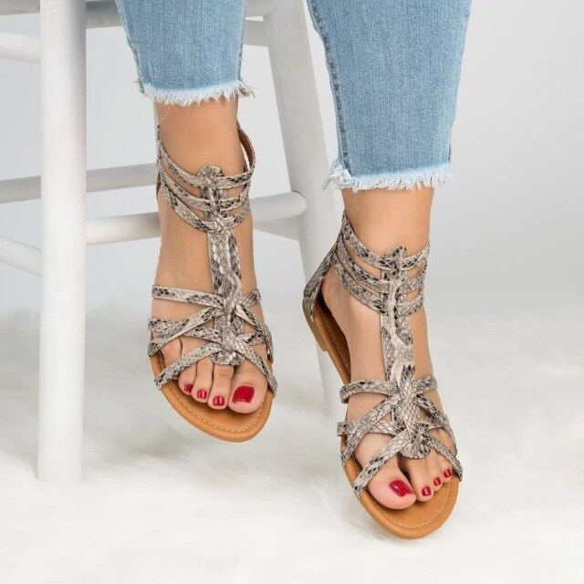 Stützende und modische orthopädische Wintersandalen