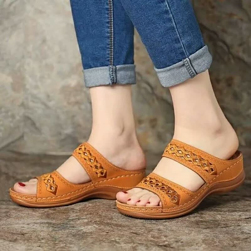 Unterstützende, modische orthopädische Wintersandalen