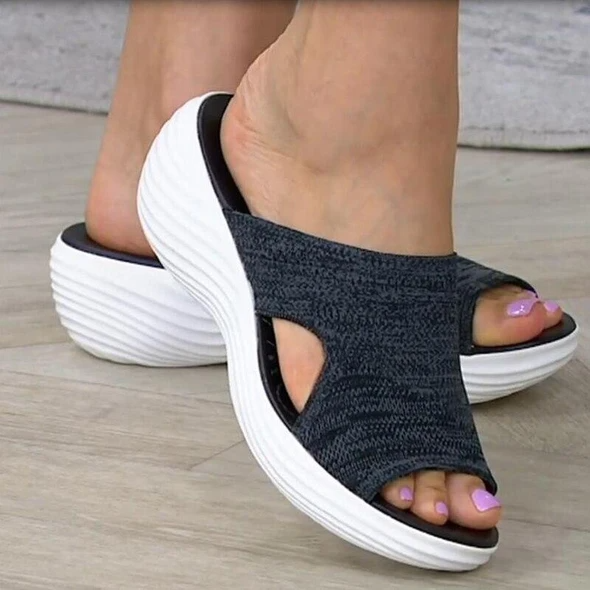 Modische, stützende orthopädische Wintersandalen