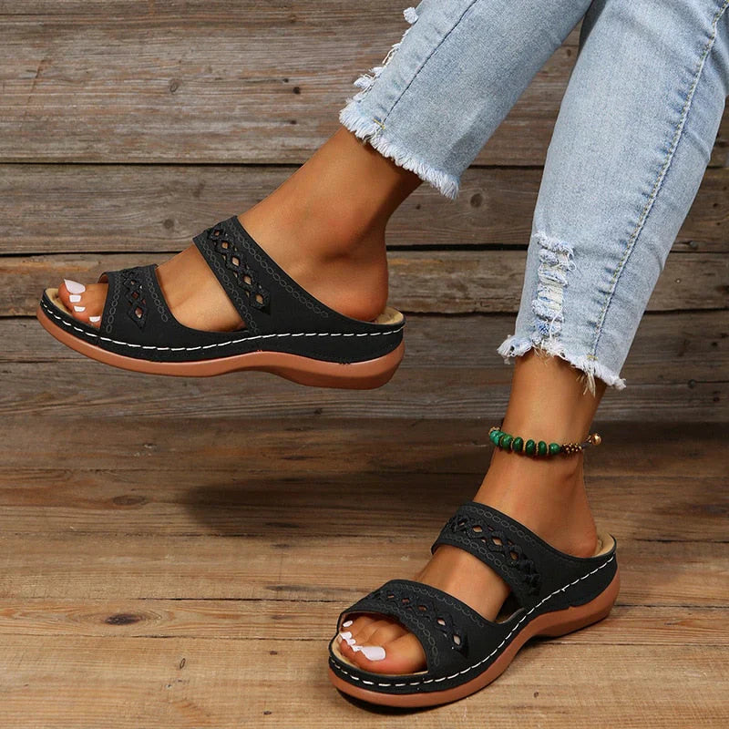 Strapazierfähige und stützende orthopädische Wintersandalen