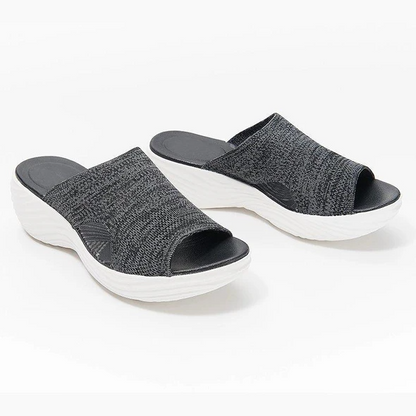 Modische, stützende orthopädische Wintersandalen