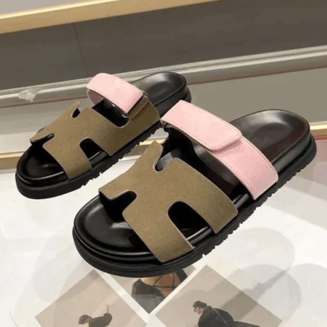 Stützende und modische orthopädische Wintersandalen