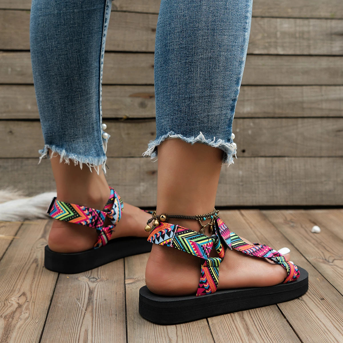Entspannte und stützende orthopädische Wintersandalen