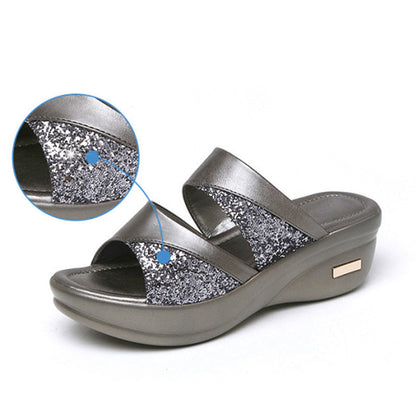 Modische, stützende orthopädische Wintersandalen