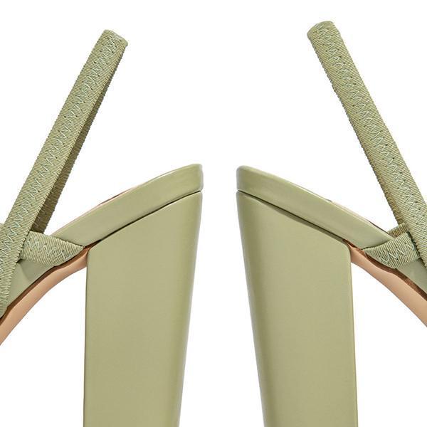 Schlanke und stützende orthopädische Sommer-Heels