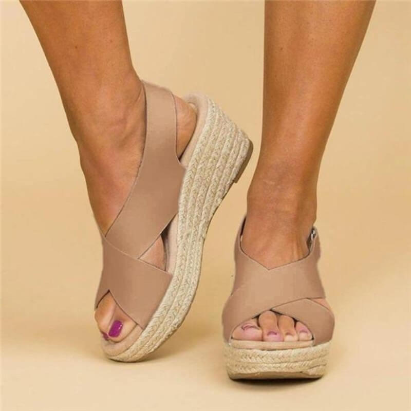 Modische, stützende orthopädische Wintersandalen