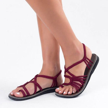 Zeitlose und stützende orthopädische Wintersandalen