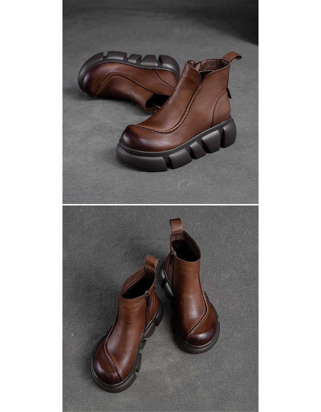 Zeitlose und stützende orthopädische Winterstiefel