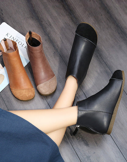 Schlanke und stützende orthopädische Winterstiefel