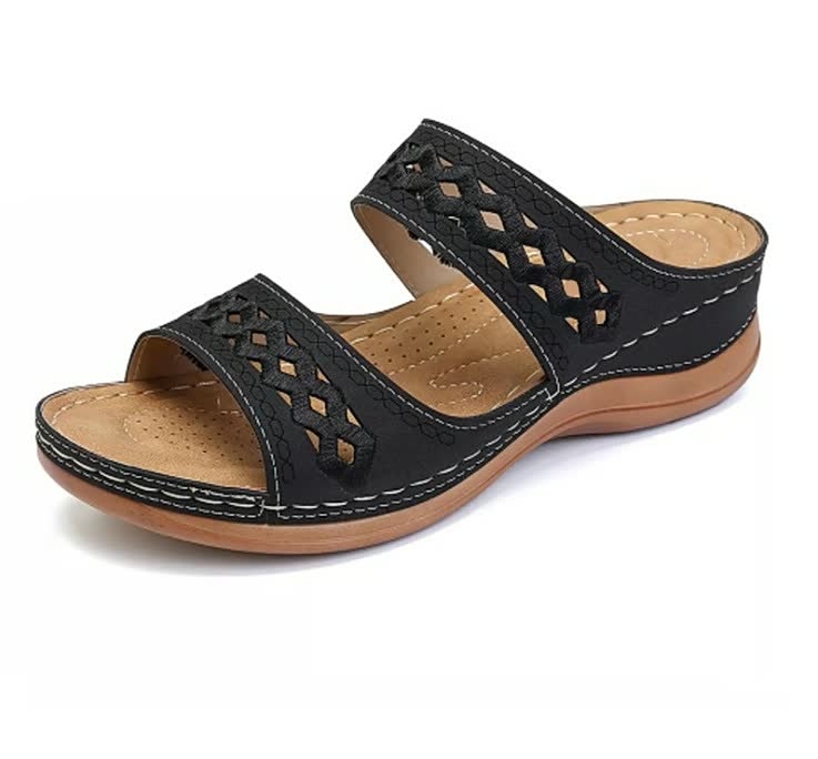 Unterstützende, modische orthopädische Wintersandalen