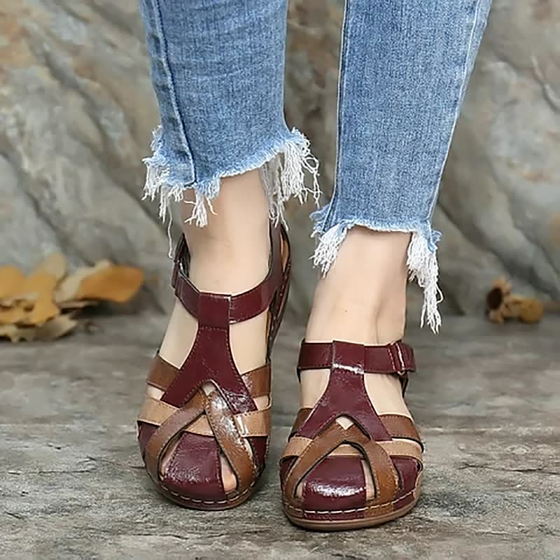 Bequeme und modische orthopädische Wintersandalen