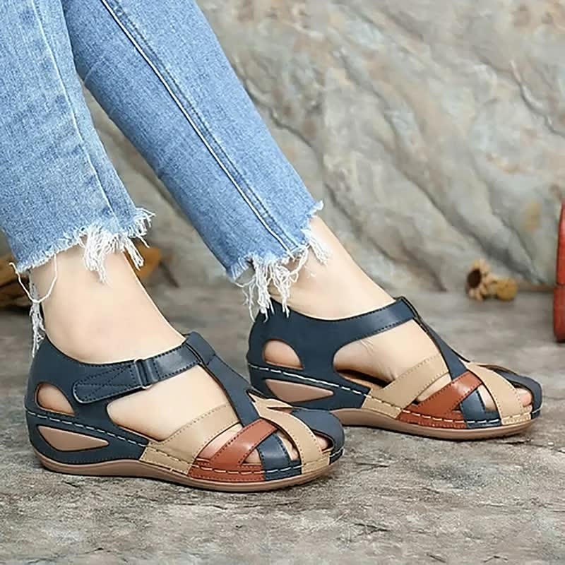 Bequeme und modische orthopädische Wintersandalen