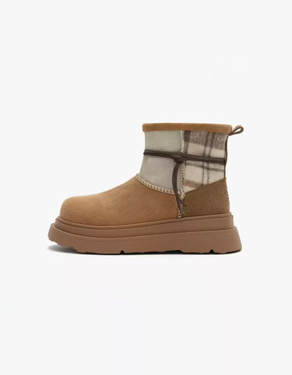 Schlanke und stützende orthopädische Winterstiefel