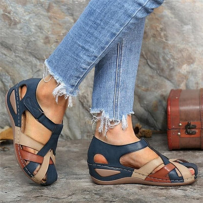 Stützende und vielseitige orthopädische Wintersandalen