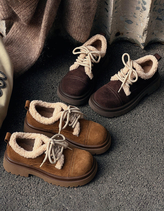 Moderne und stützende orthopädische Winterschuhe